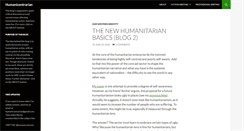 Desktop Screenshot of humanicontrarian.com